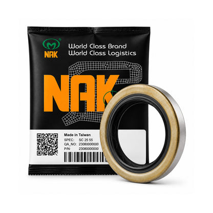 NAK 63x85x9mm Metal Cased Nitrile Rubber Double Lip Rotary Shaft Oil Seal with Garter Spring TB - Allow 7-10 Days