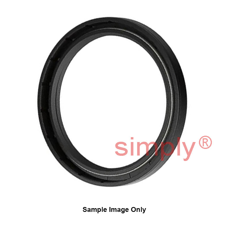 NAK 1.313x1.859x0.25 inch Nitrile Rubber Single Lip Rotary Shaft Oil Seal with Garter Spring SC