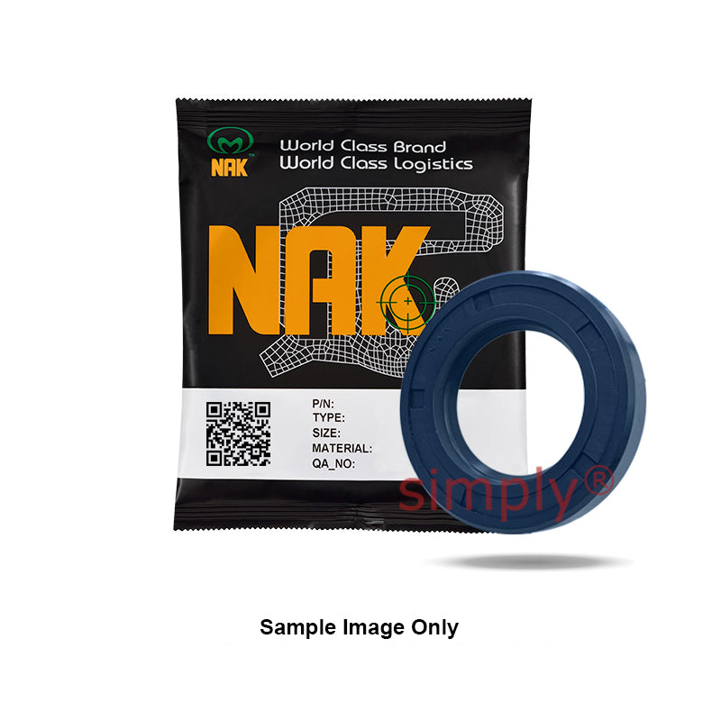 NAK 65x90x10mm Blue Nitrile Rubber Single Lip Rotary Shaft Oil Seal with Garter Spring SC - Allow 7-10 Days