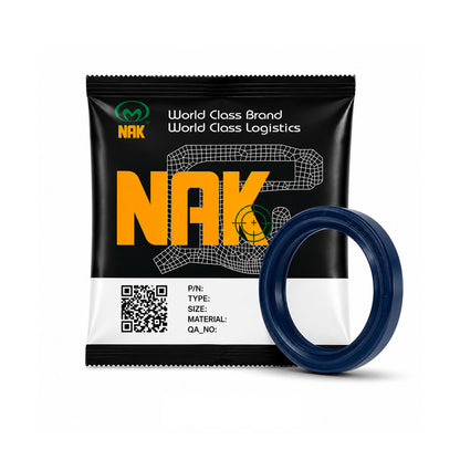 NAK 42x63x9mm Blue Nitrile Rubber Double Lip Rotary Shaft Oil Seal with Garter Spring TC - Allow 7-10 Days
