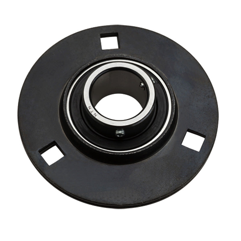 NTN M-ASPF205-013 Round 3 Bolt Pressed Steel Bearing Housing with 13/16 inch Insert - Allow 2-3 Days