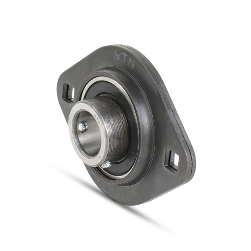 NTN M-ASPFL207-105 Oval 2 Bolt Pressed Steel Bearing Housing with 1-5/16 inch Insert - Allow 2-3 Days
