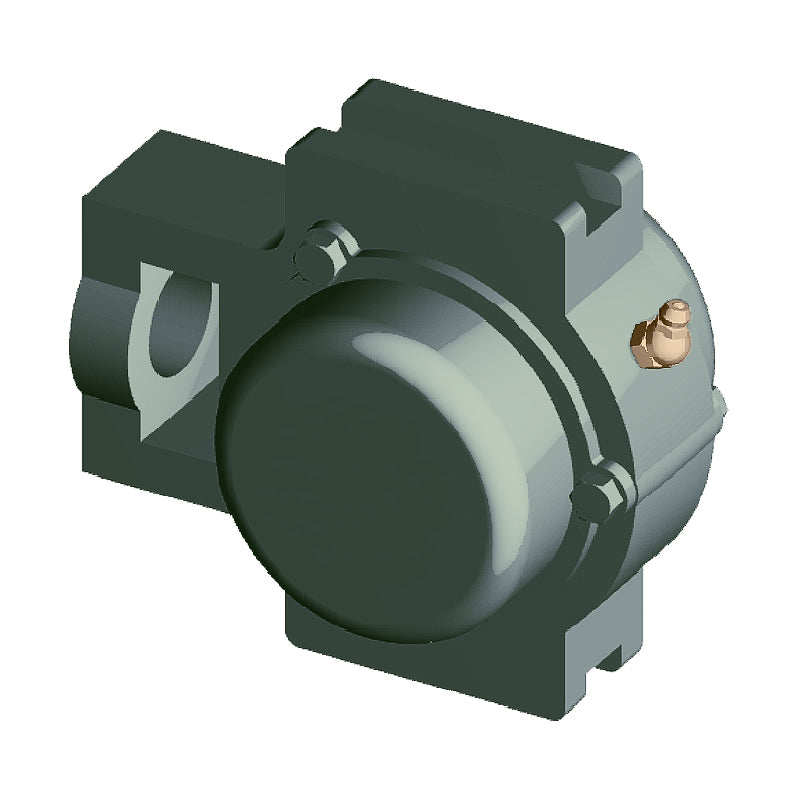 NTN M-CM-UCT206D1 Metric Cast Iron Take Up Unit with 30mm Bore Bearing Unit with Cast Iron Cover - Closed Version - Allow 2-3 Days