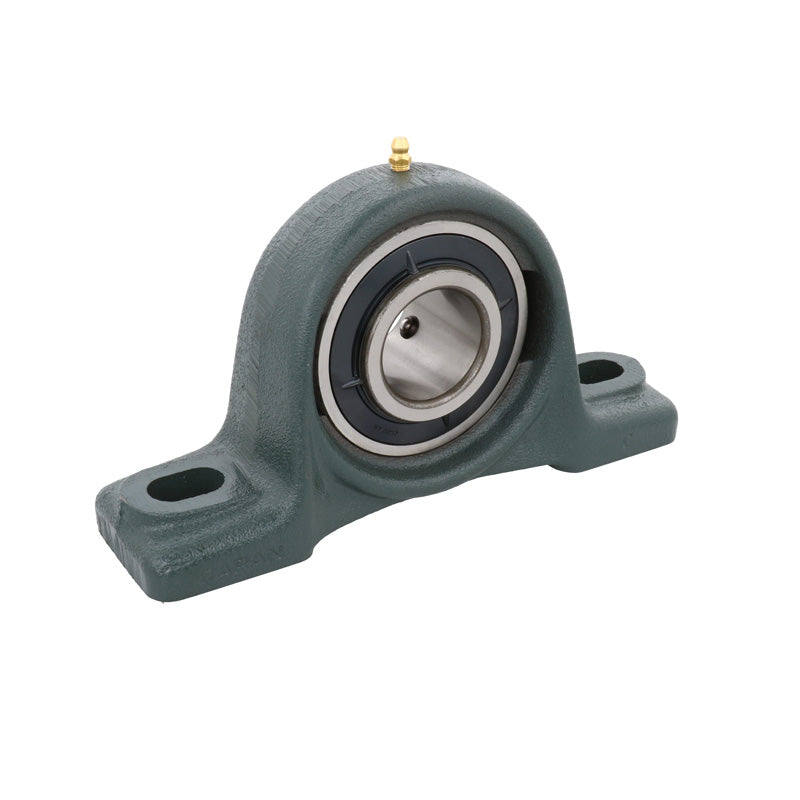NTN UCP310D1 Metric Cast Iron Two Bolt Pillow / Plummer Block Housing with 50mm Bore Insert - Allow 2-3 Days