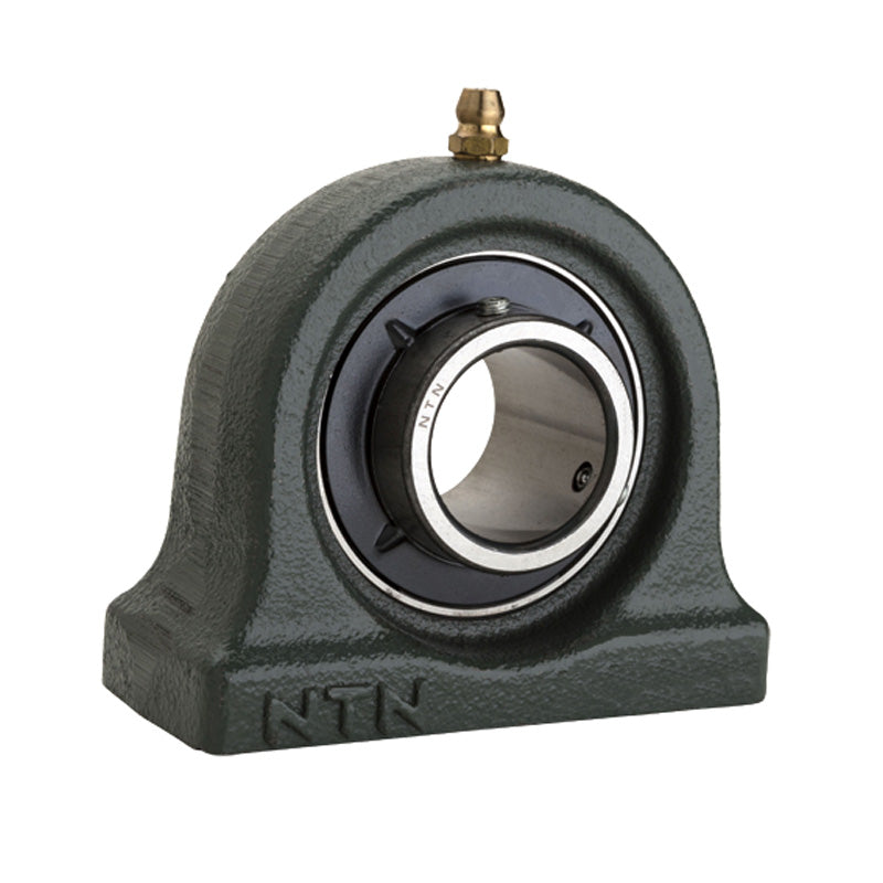 NTN M-UCUP201D1 Threaded Base Small Footprint Metric Pillow / Plummer Block Housing Supplied with 12mm Bore Insert - Allow 2-3 Days