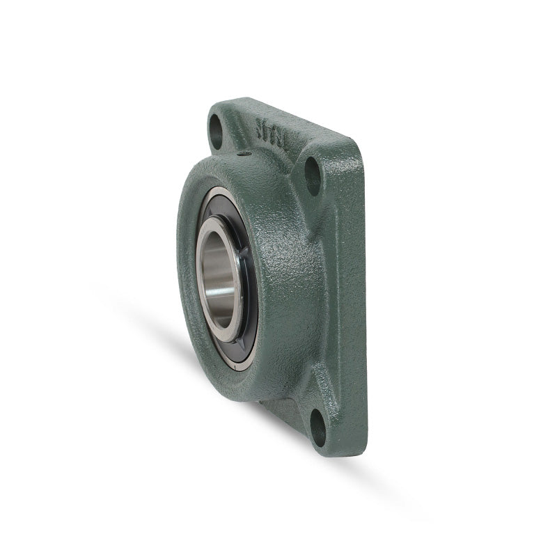 NTN UKFS315D1/HE2315X Imperial Four Bolt Square Cast Iron Housing Insert and Adaptor Sleeve Fits 2-1/2 inch Shaft - Allow 2-3 Days