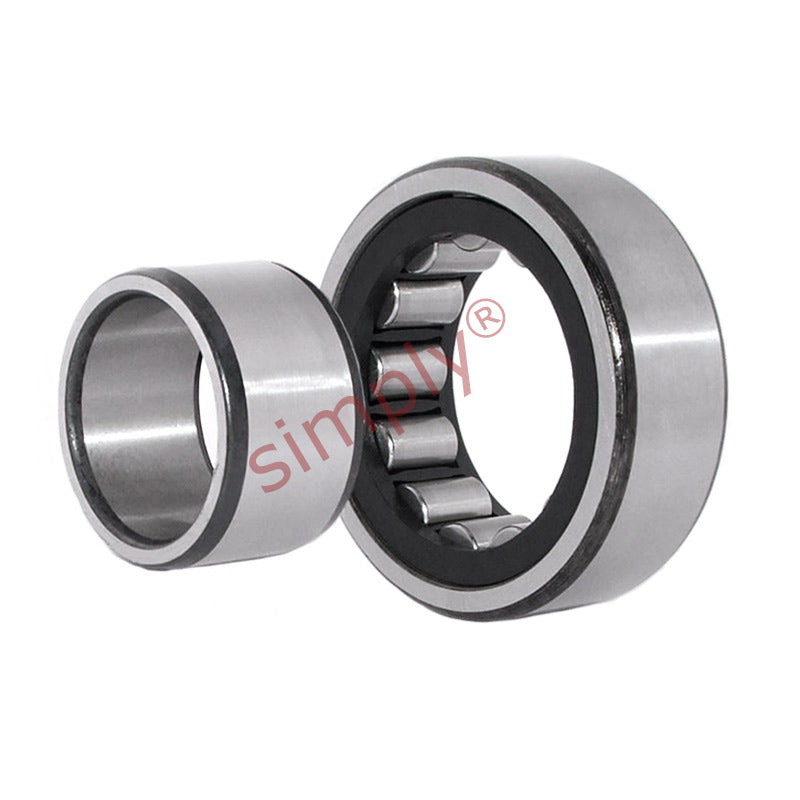 Major Branded LLRJ1-1/8C3 Cylindrical Roller Bearing 1-1/8x2-1/2x5/8 inch