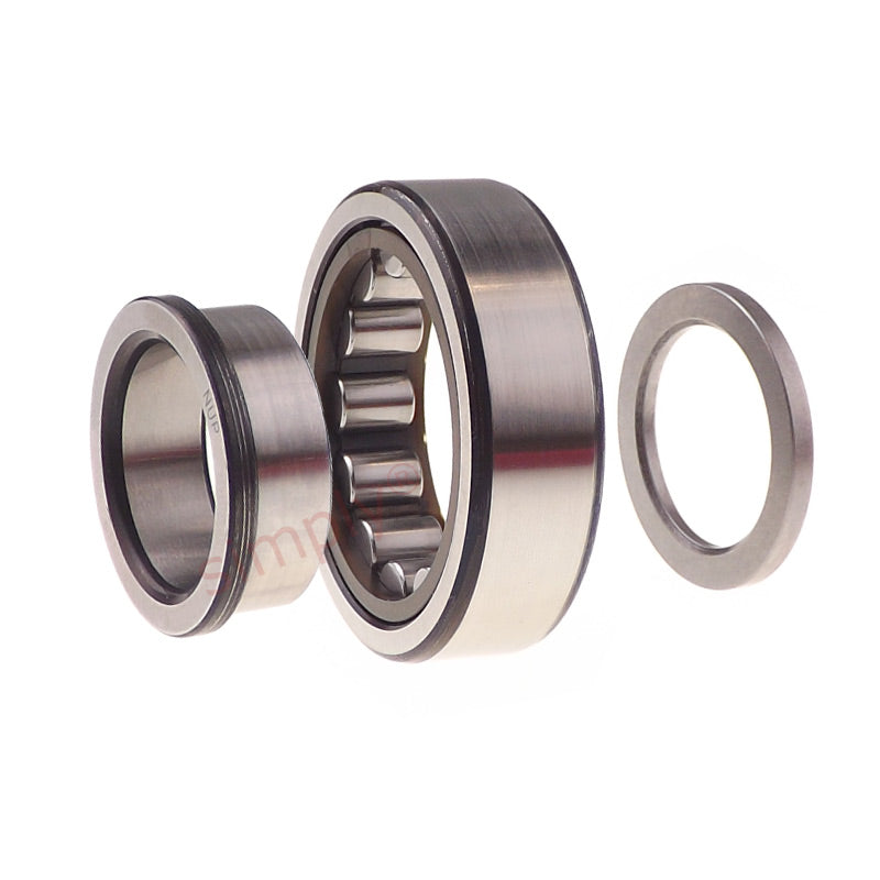 NUP210E Single Row Cylindrical Roller Bearing 50x90x20mm