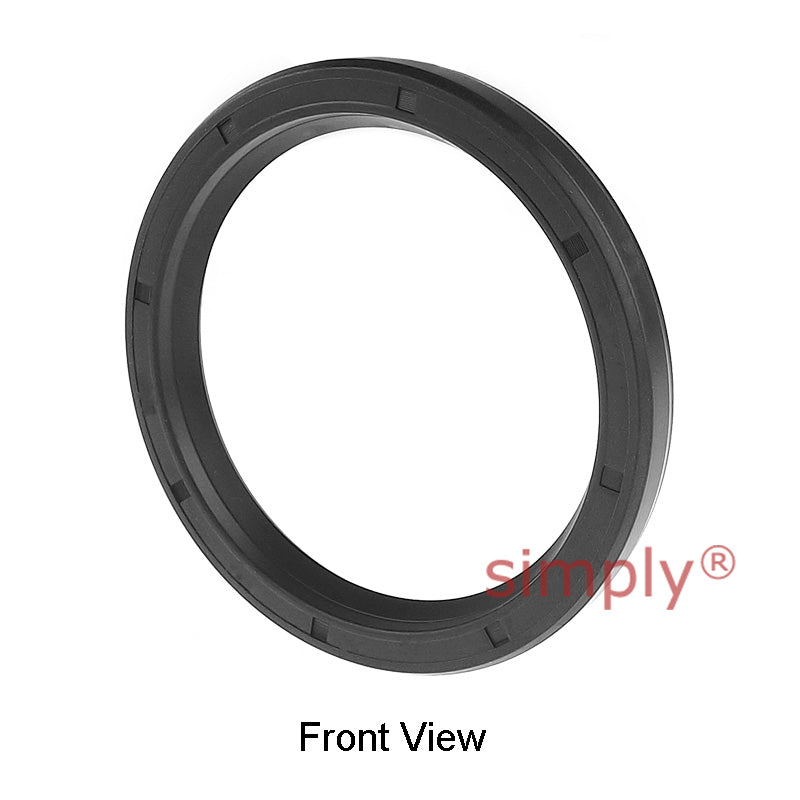 50x80x10mm Nitrile Rubber Single Lip Rotary Shaft Oil Seal with Garter Spring SC / R21