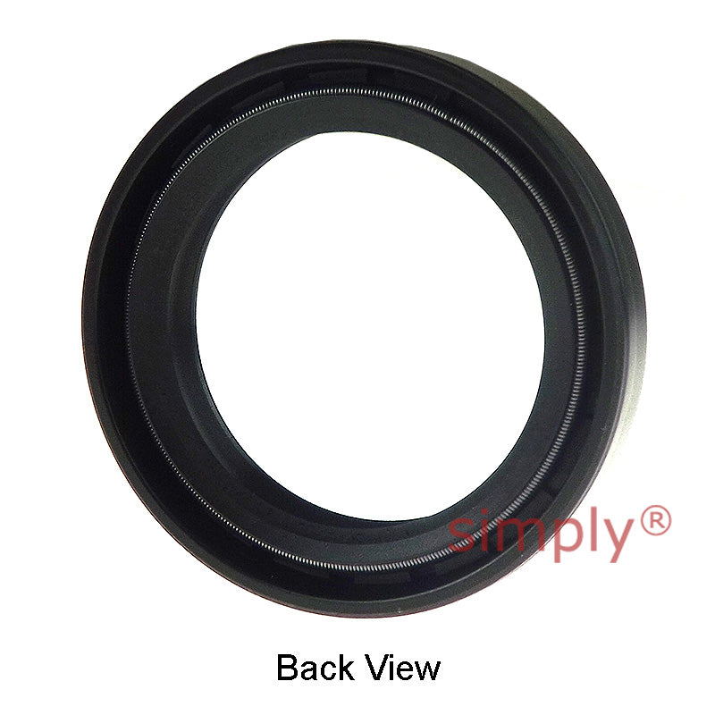 43x55x9.5/10.5DC4SS Metric Fork and Damper Nitrile Rubber Oil Seal with 2 Opposite Facing Individually Sprung Sealing Lips and Raised Outer Sealing Band on Outside Diameter