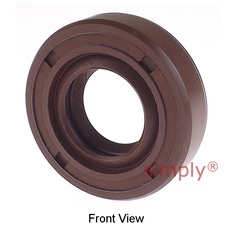 50x120x12mm TCI / R23 Double Lip FKM Rubber Metric Rotary Shaft Oil Seal with Garter Spring