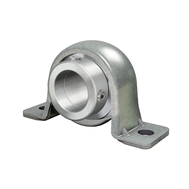 SKF P20WF Pressed Steel Plummer Block with Grub Screw Insert 20mm Bore