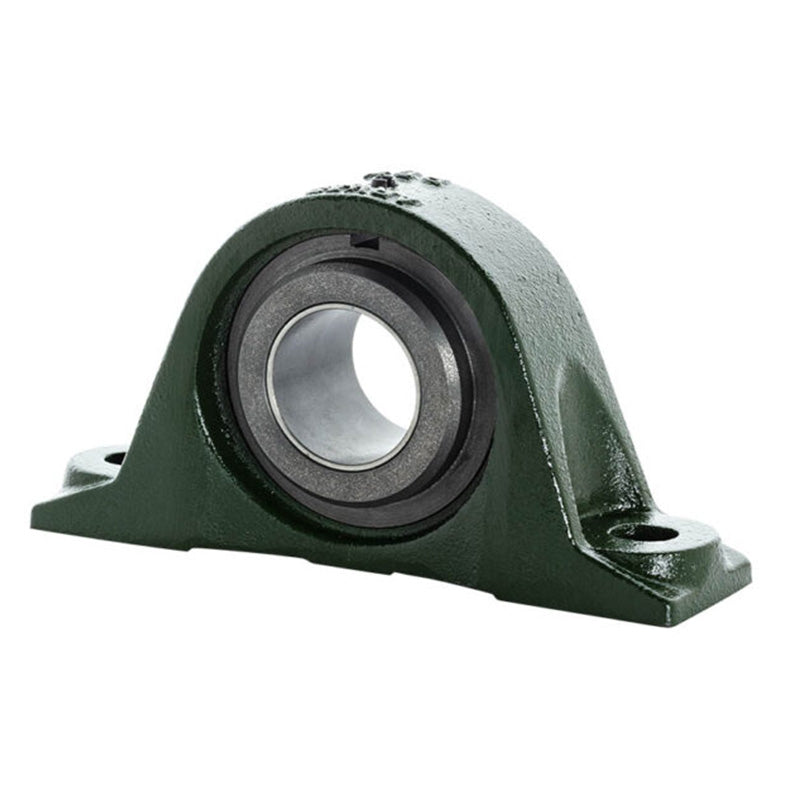 Major Brand PB9-80M-DX Metric Cast Iron Two Bolt Pillow / Plummer Block Housing with 80mm Bore Steel Insert - Allow 3-4 Weeks