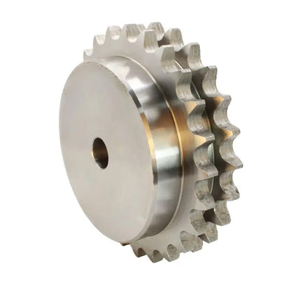 15 Tooth 06B Duplex Pilot Bore Sprocket for 3/8 inch Pitch Chain
