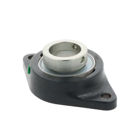 INA PCJT20XLNFA125 Two Bolt Cast Iron Oval Housing with Eccentric Collar Insert and Anti-Corrosion Protection 20mm Bore