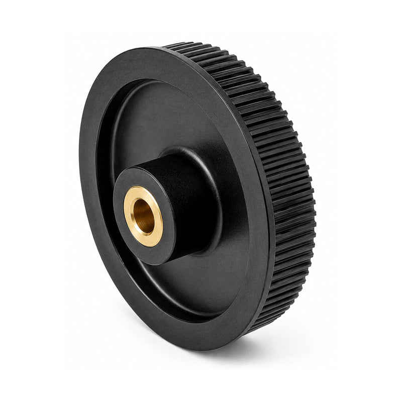 PP40-MXL-025I - 0.08 inch Pitch 40 Tooth Pilot Bore Polycarbonate (Glass Filled) Timing Pulley with Brass Insert