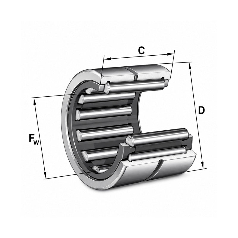 INA RNA6902 Machined Needle Roller Bearing 20x28x23mm - Allow 1-2 Days - Contact Us For Faster Delivery