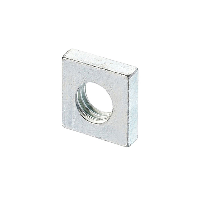 Unifix M10x17 - Class 6 Steel Square Roofing Nut ANSI/ASME B18.2.2 with 1.5mm Pitch and Bright Zinc Plated Finish