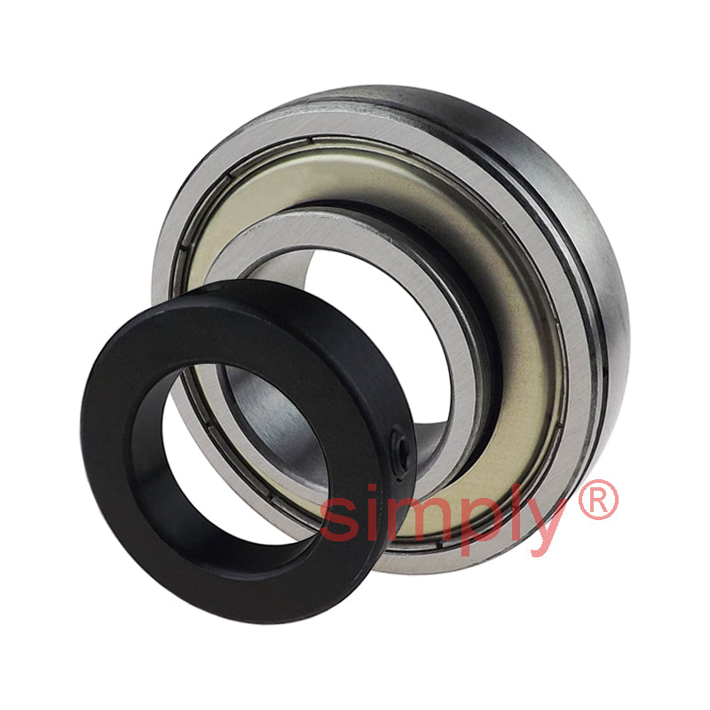 SA211-34G Imperial Bearing Insert with Locking Collar 2-1/8 inch Bore 100mm Outside Dia