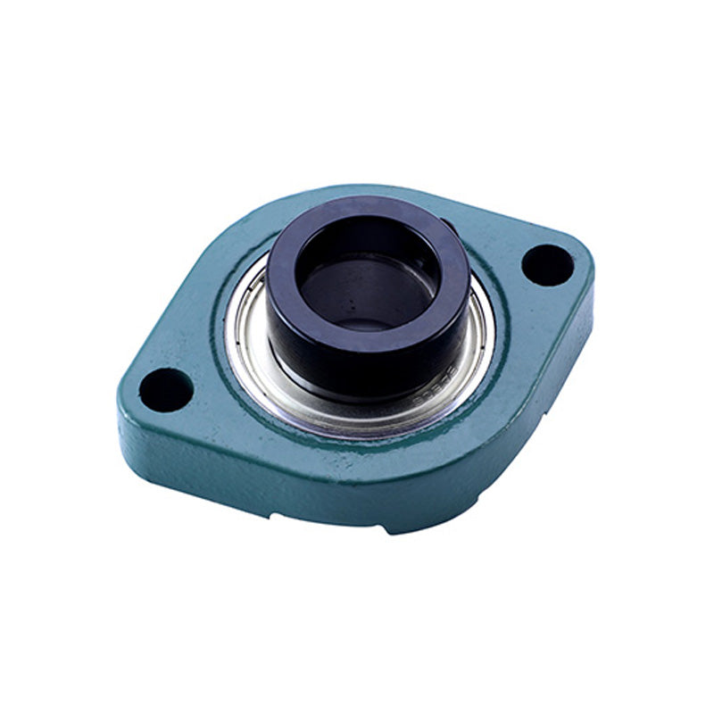SAFW207 Metric Two Bolt Cast Iron Oval Housing with 35mm Bore