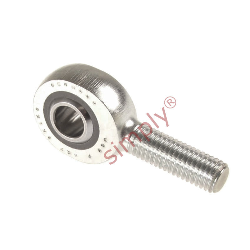 SKF SALKB5F Left Hand Steel / PTFE FRP Lined Plain Male Rod End M5 Thread