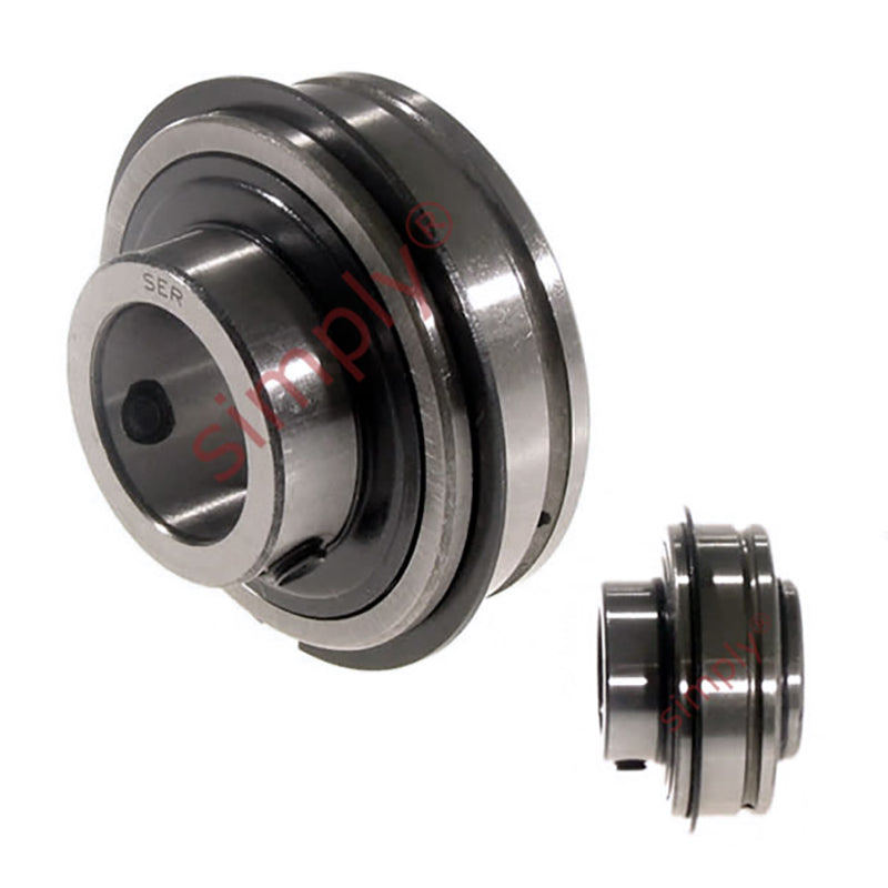 SER210-31 Imperial Bearing Insert and Snap Ring 1-15/16 inch Bore 90mm Outside Dia
