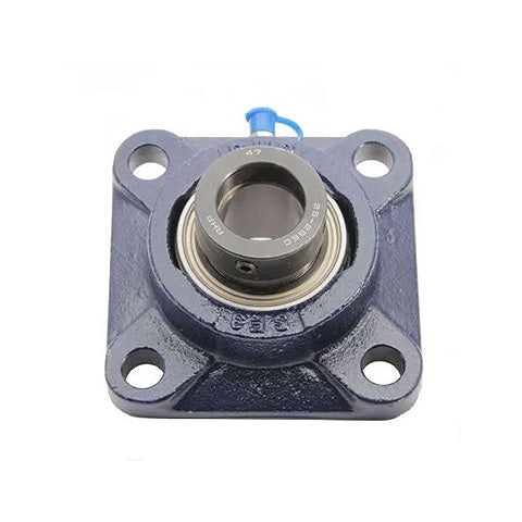 RHP SF2-7/8DEC Four Bolt Square Cast Iron Flange Housing and 2-7/8 inch Bore Eccentric Collar Full Width Insert