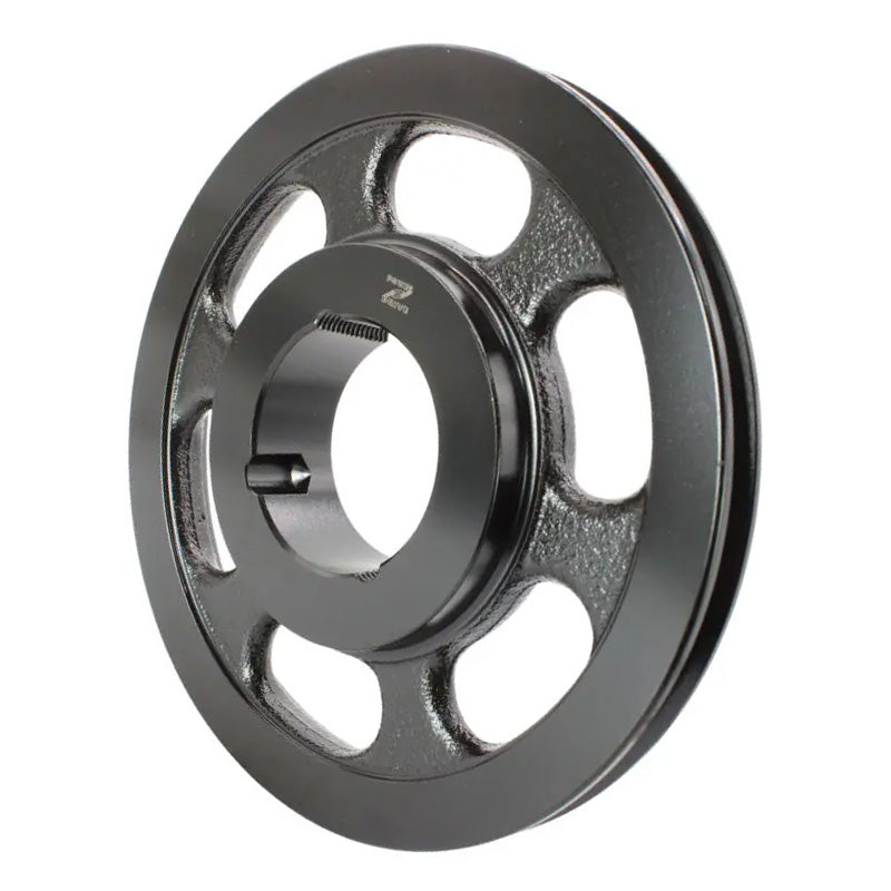 190X1SPA 190mm Pitch Diameter SPA Section Tapered Locking Bush Type Pulley with 1 Groove (Bush not Incl.)