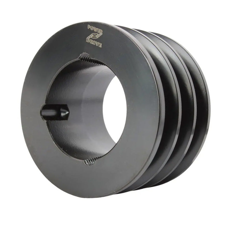 106X3SPB 106mm Pitch Diameter SPB Section Tapered Locking Bush Type Pulley with 3 Grooves (Bush not Incl.)