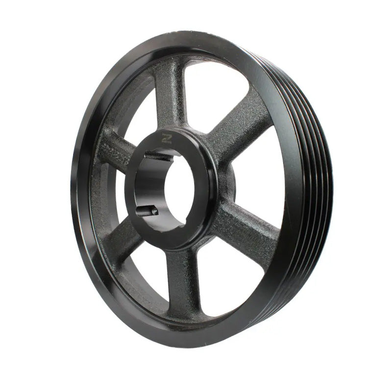 PowerDrive 400X5SPB 400mm Pitch Diameter SPB Section Tapered Locking Bush Type Pulley with 5 Grooves (Bush not Incl.) - Allow 2-3 Days