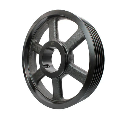 PowerDrive 400X5SPB 400mm Pitch Diameter SPB Section Tapered Locking Bush Type Pulley with 5 Grooves (Bush not Incl.) - Allow 2-3 Days