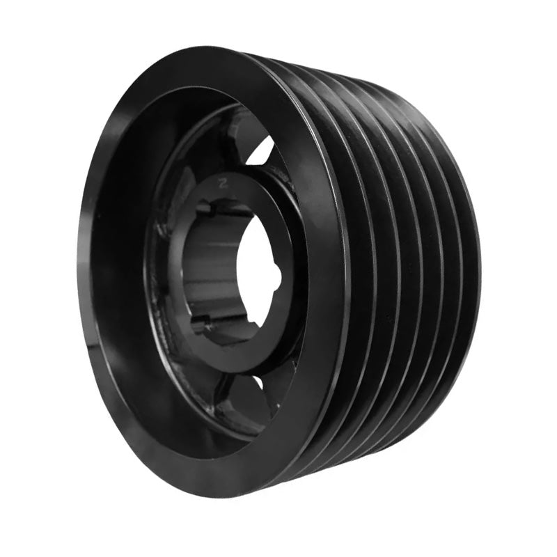 355X6SPB 355mm Pitch Diameter SPB Section Tapered Locking Bush Type Pulley with 6 Grooves (Bush not Incl.)