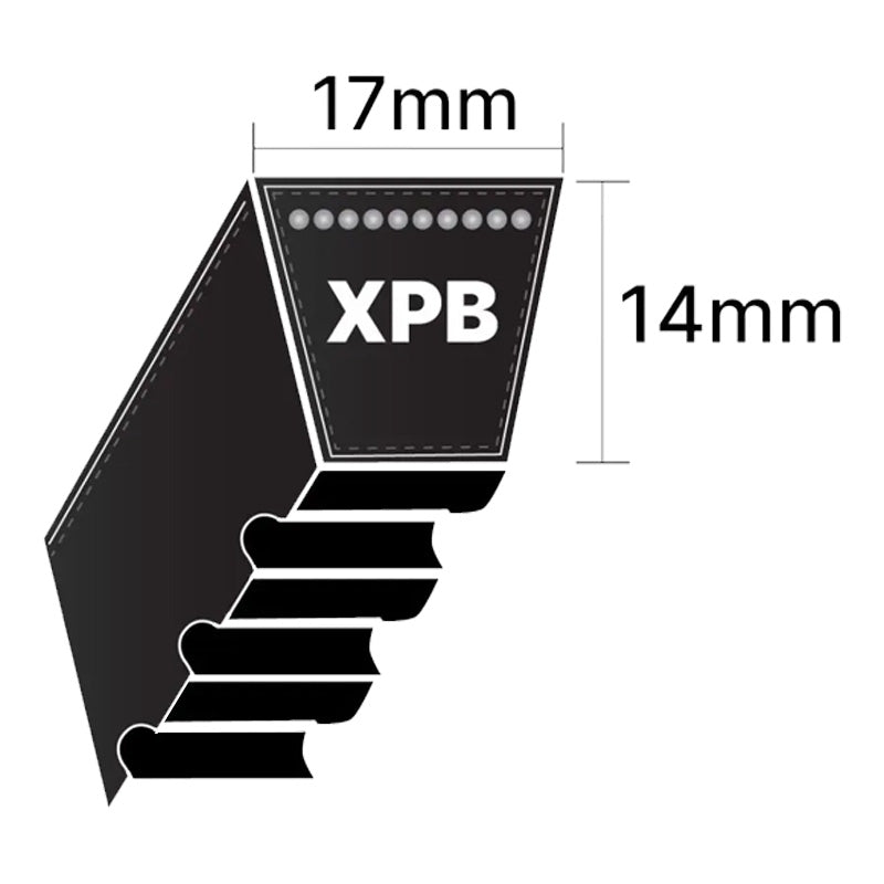 XPB1370 Pix SPBX-Section Cogged V-Belt