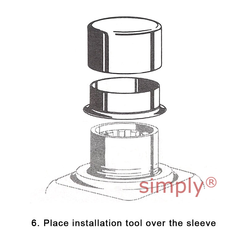 SKF CR99351 Hardened Stainless Speedi Sleeve for Shafts 89.91-90.07mm