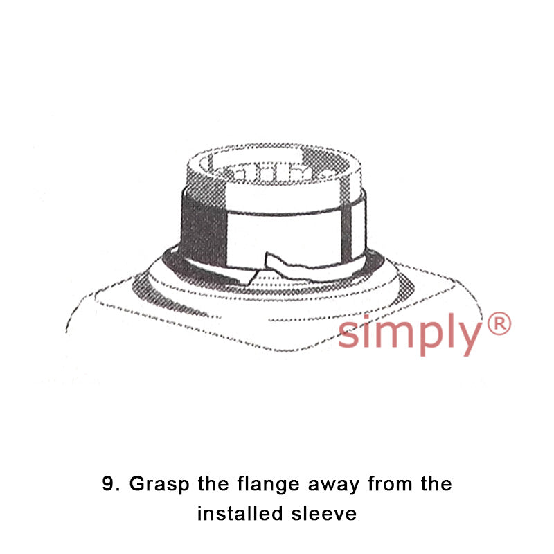 SKF CR99878 Gold Coated Hardened Stainless Speedi Sleeve for Shafts 2.04-2.046 inch