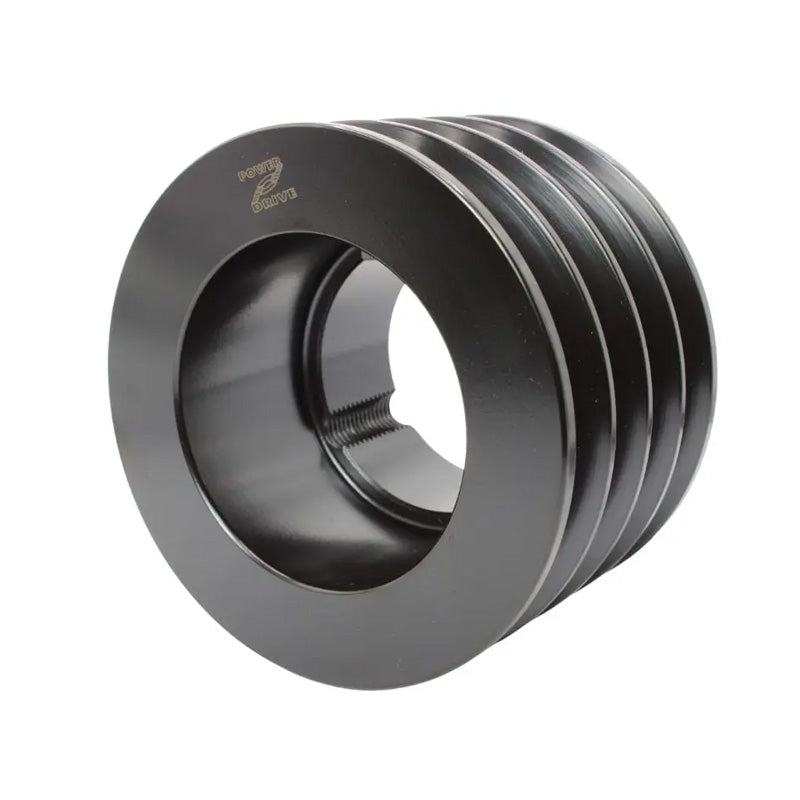 160X4SPZ 160mm Pitch Diameter SPZ Section Tapered Locking Bush Type Pulley with 4 Grooves (Bush not Incl.)