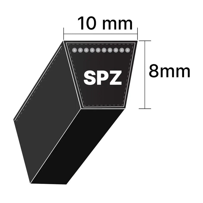 SPZ1800 Pix Classical SPZ-Section Muscle V-Belt - Allow 2-3 Days