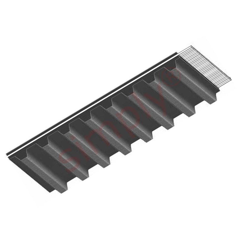 3944MXL012 Major Brand Synchronous Toothed Belt 0.12 inch Wide 39.44 inch Length 493 Teeth