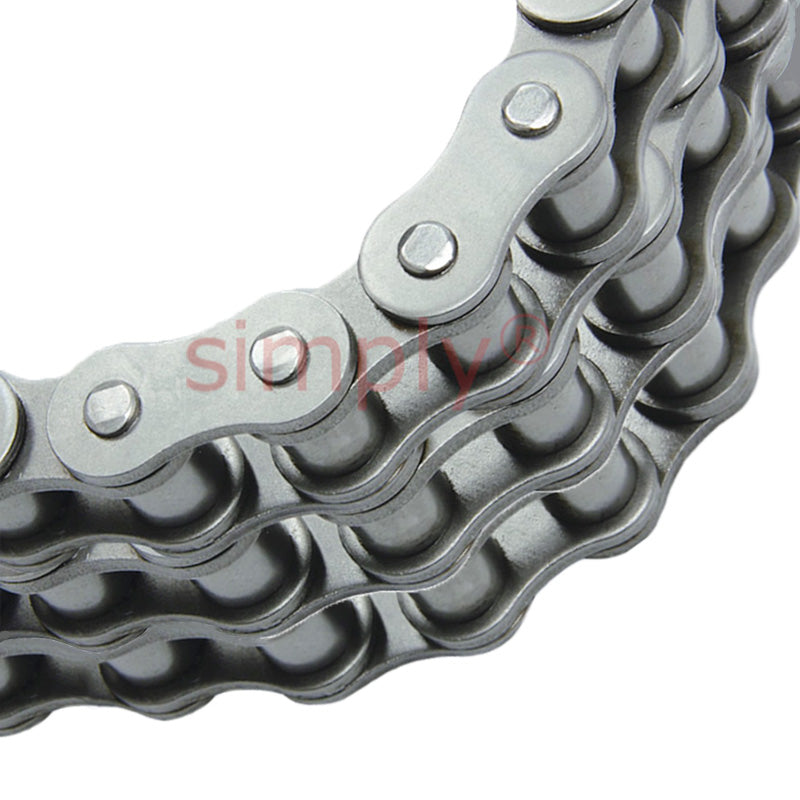 Branded 40B-3 BS Triplex Roller Chain 2-1/2 inch Pitch 2.5 Metres