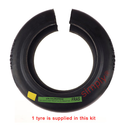 Major Brand F40H/F40F Inner/Outer Facing Taper Bores Type Tyre Drive Coupling Assembly with Fire Resistant Antistatic (F.R.A.S) Tyre
