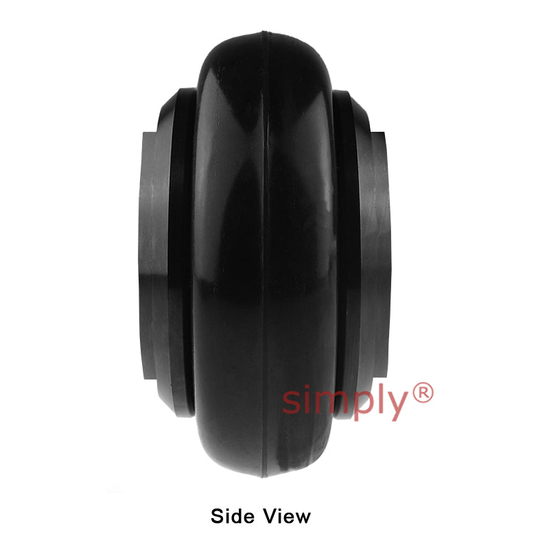 Major Branded F50H/F50F Inner/Outer Facing Taper Bores Type Tyre Drive Coupling Assembly with Natural Rubber Tyre