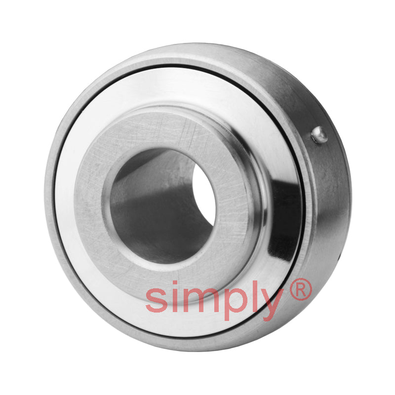 SSUC210 Metric Stainless Steel Bearing Insert with 50mm Bore 90mm Outside Dia