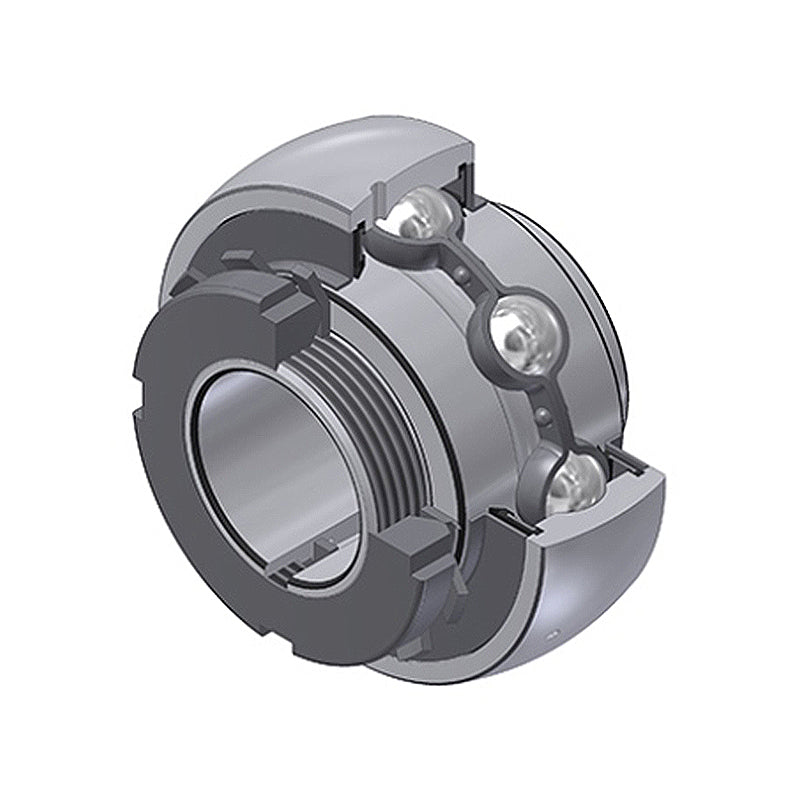 SNR UK315G2H-40 Imperial Full Width Spherical Outer Bearing Insert 2-1/2 inch Bore 160mm Outside Diameter with Adapter Sleeve - Allow 2-3 Days