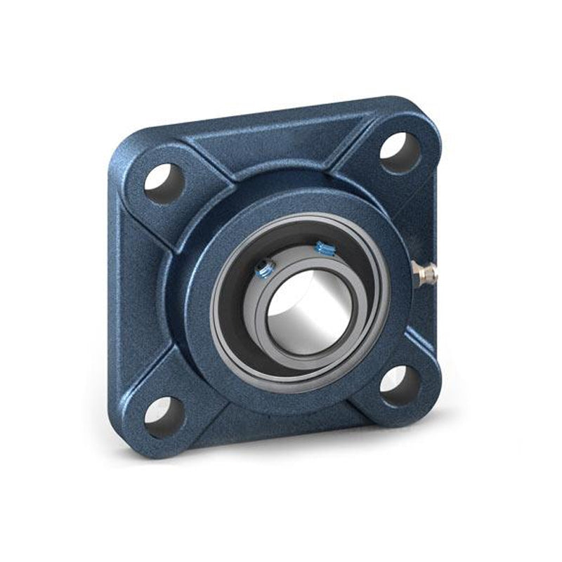 UKF310/H2310 Metric Four Bolt Square Cast Iron Housing Insert and Adaptor Sleeve Fits 45mm Shaft