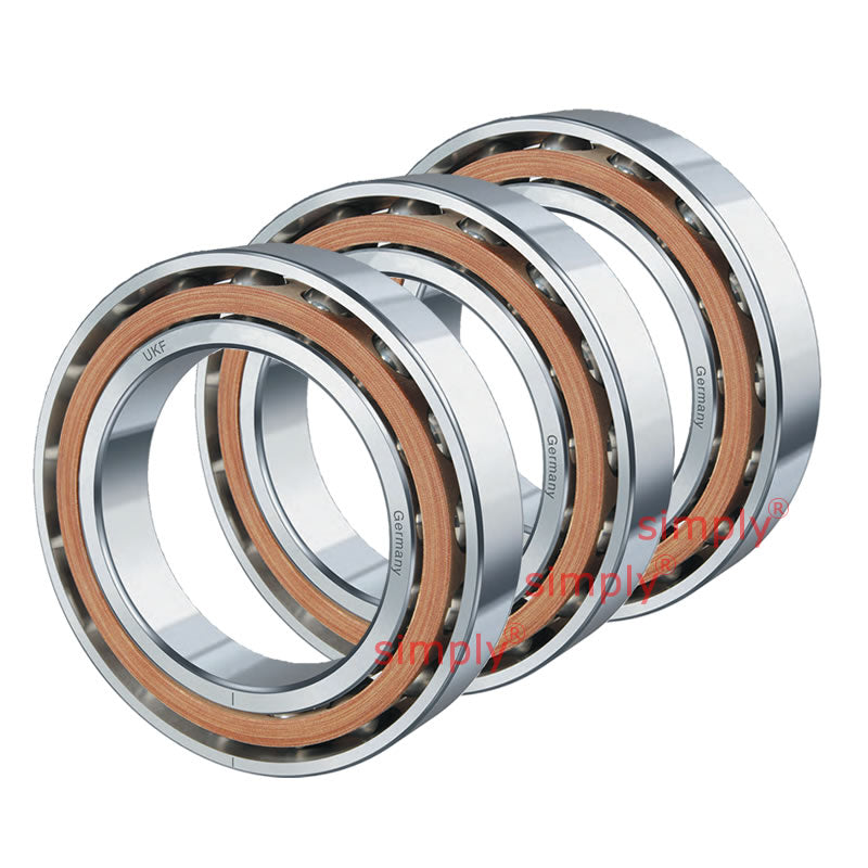 UKF 719USS55A21I1TBTM Super Precision Angular Contact Spindle Bearing 55x80x13mm