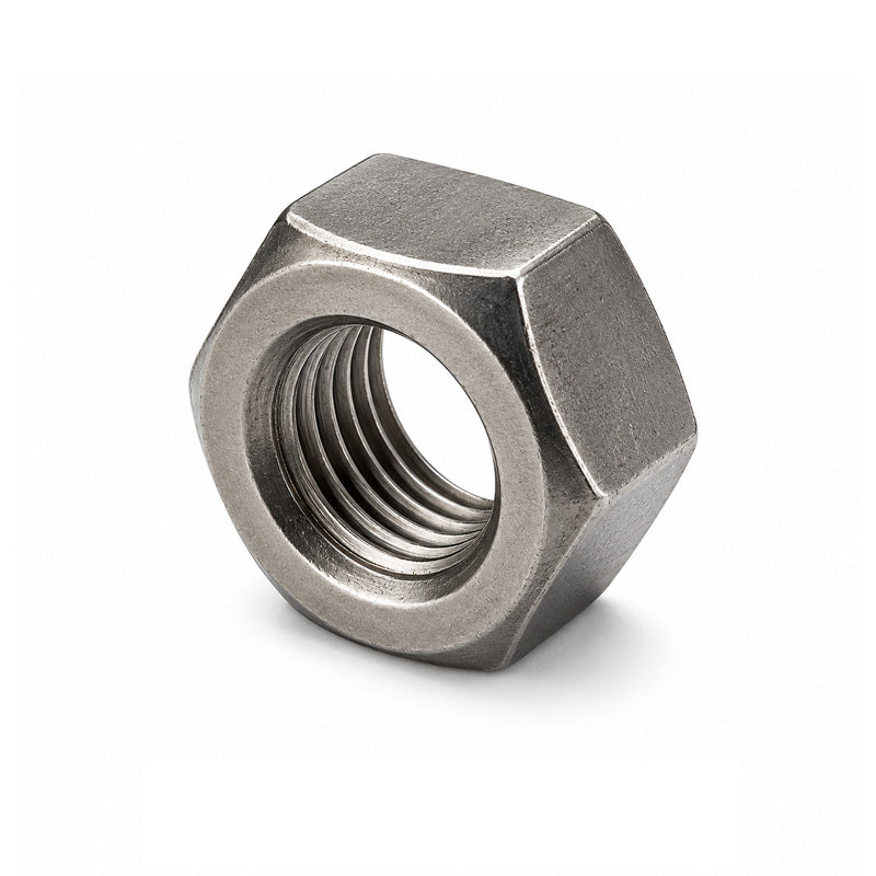 Unifix M18x27 - Class 12 Steel Full Nut DIN 934 with 2.5mm Pitch and Plain Finish - Allow 2-3 Days