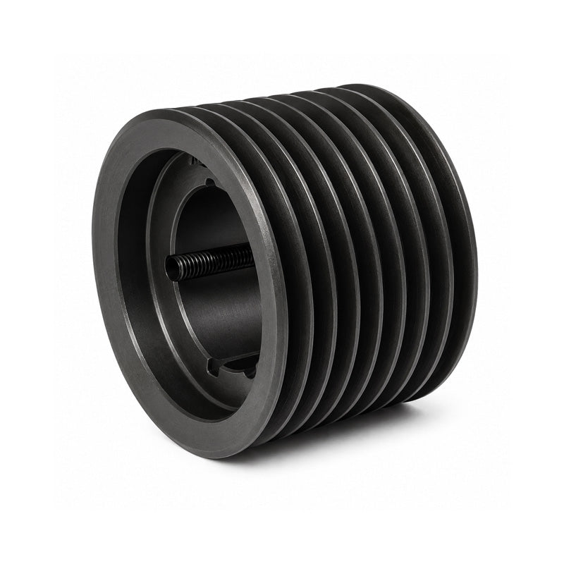 PowerDrive 400X8SPC 400mm Pitch Diameter SPC Section Tapered Locking Bush Type Pulley with 8 Grooves (Bush not Incl.) - Allow 2-3 Days