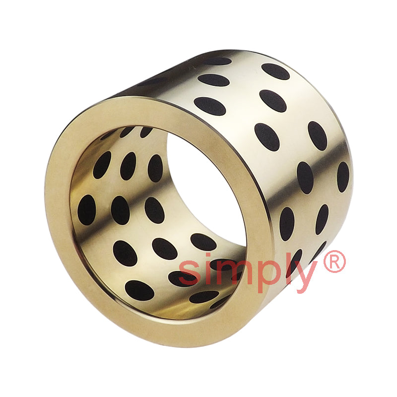 WMO182430 Plain Oilless Bronze Bush 18x24x30mm