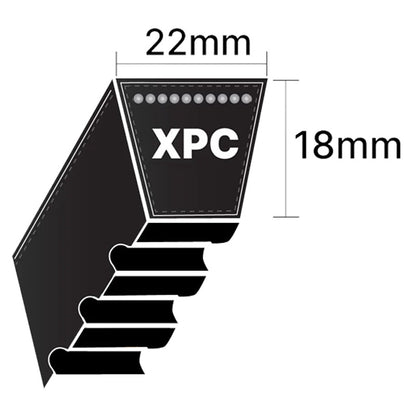 XPC2120 Gates Quad Power 4 XPC-Section Cogged V-Belt (Uniset Match)