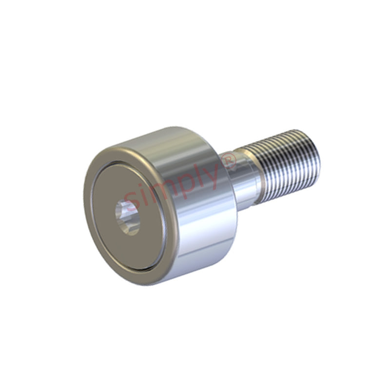 IKO SC48SB Hex Head Stainless Steel Sealed Cylindrical Cam Follower 1-1/2 inch Outside Diameter